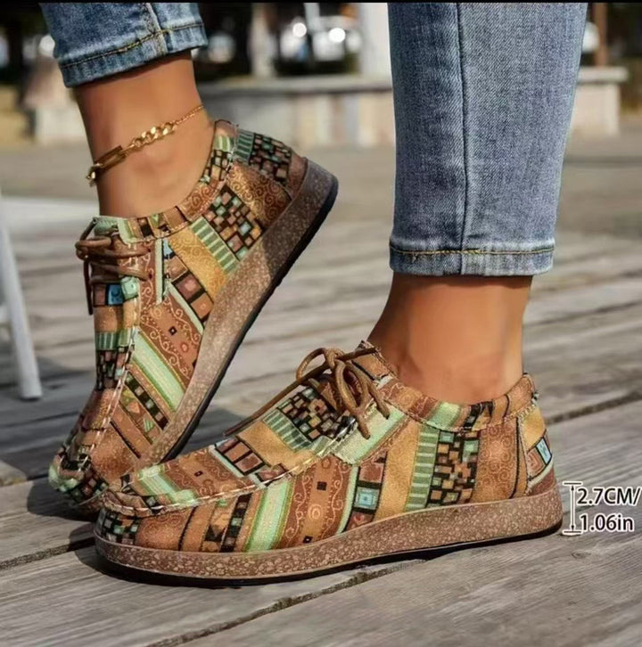 Zapatos Estampado Patchwork™ | Diseño único con estilo atrevido