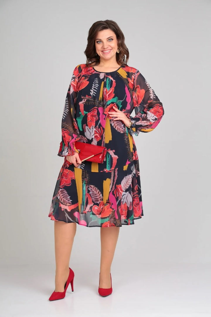 Floride – Elegante vestido floral