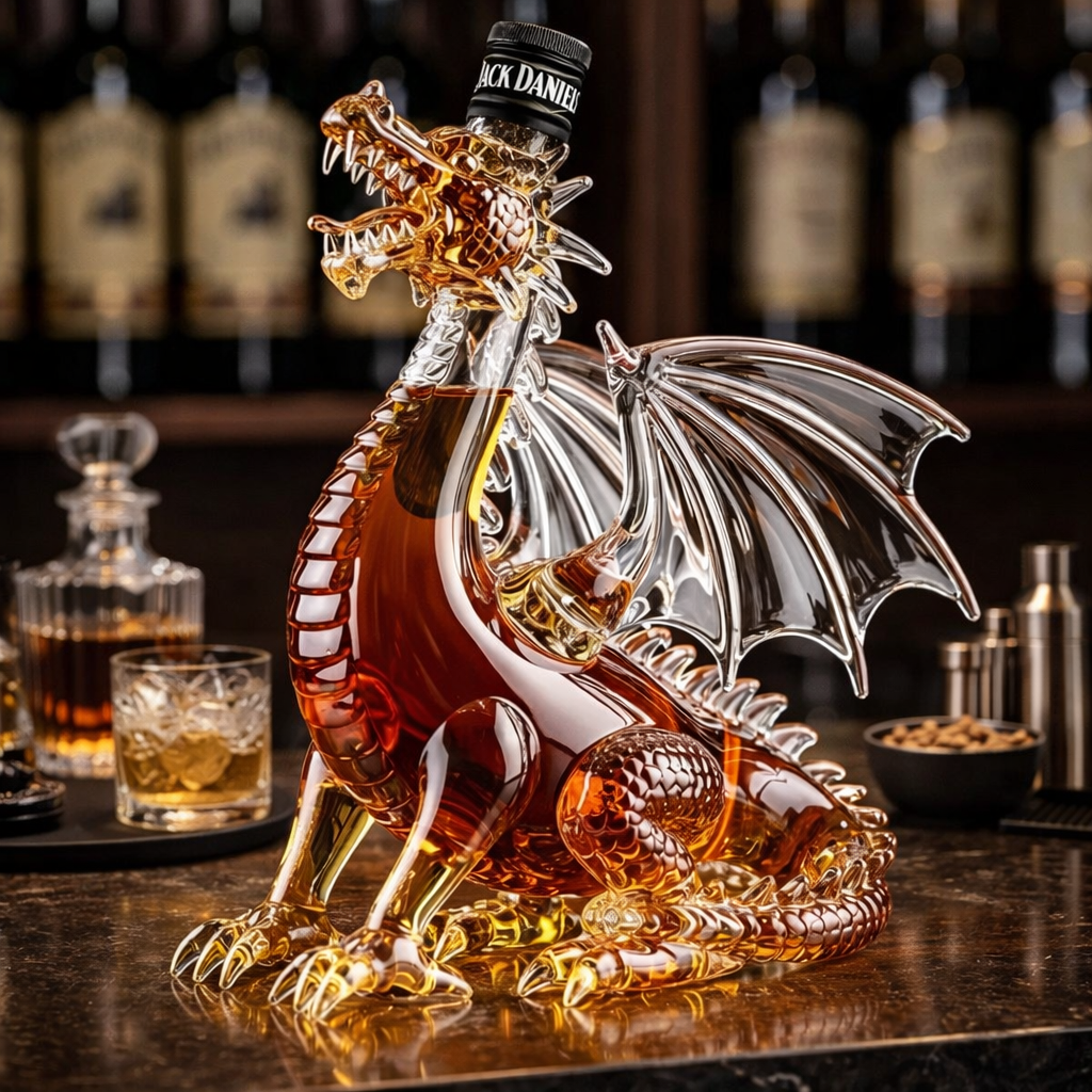 Botella de Whisky - Edición Majestad del Dragón
