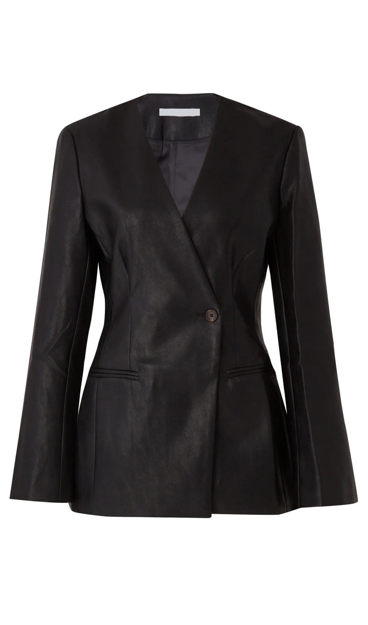 BLAZER DE CUERO VEGANO