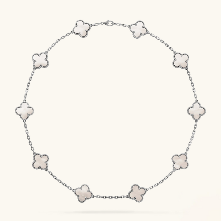 CLOVER | Collar de Plata con 10 Motivos