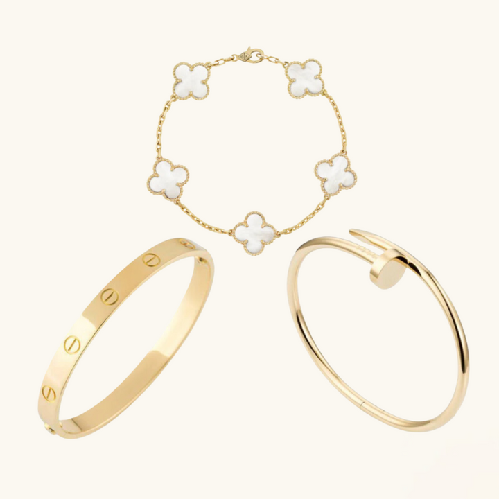 Conjunto de Pulseras de 3 Piezas 'Ellen'