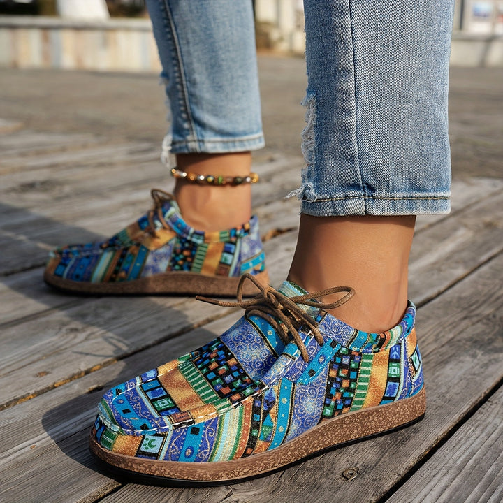 Zapatos Estampado Patchwork™ | Diseño único con estilo atrevido
