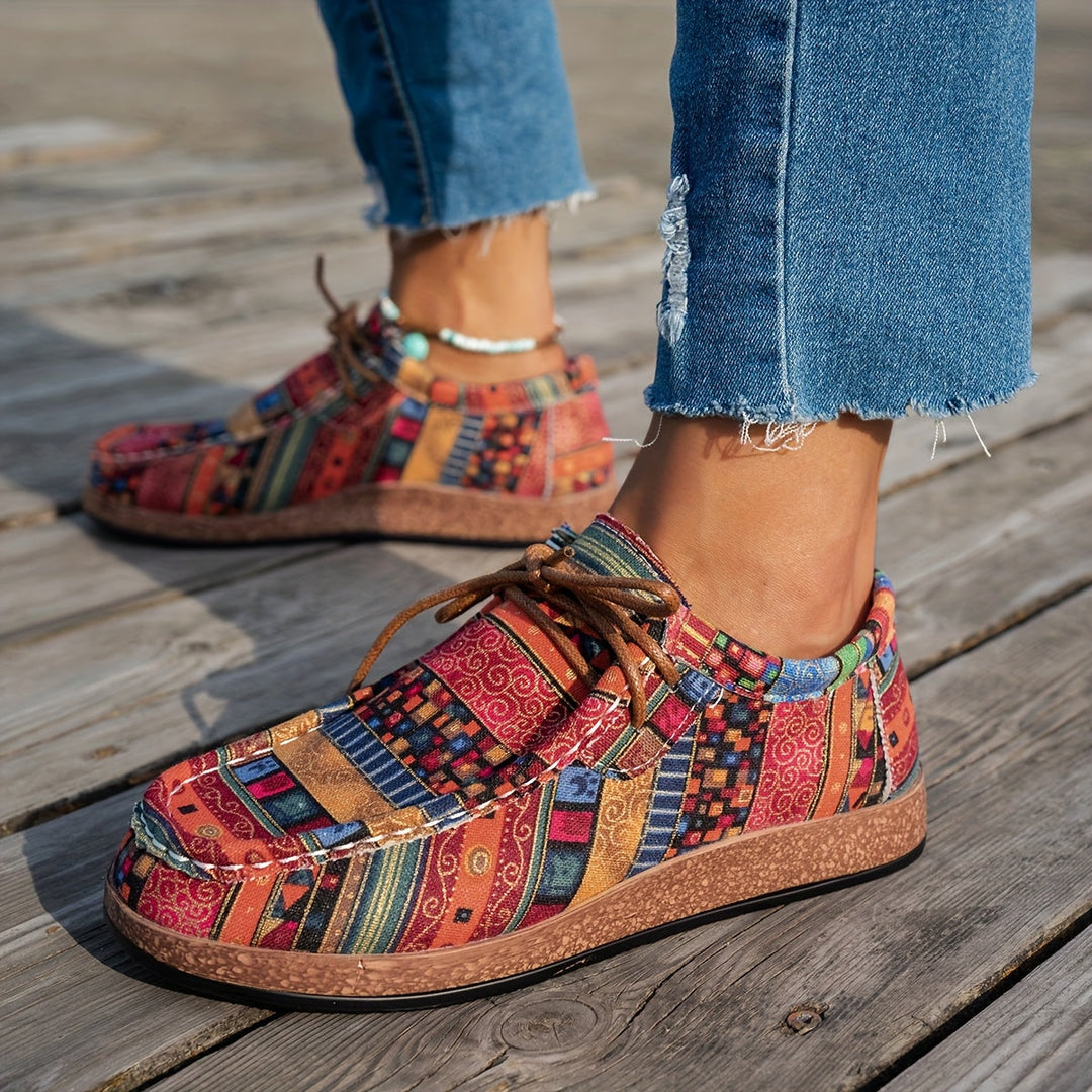 Zapatos Estampado Patchwork™ | Diseño único con estilo atrevido