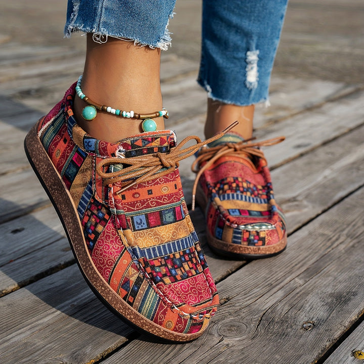 Zapatos Estampado Patchwork™ | Diseño único con estilo atrevido