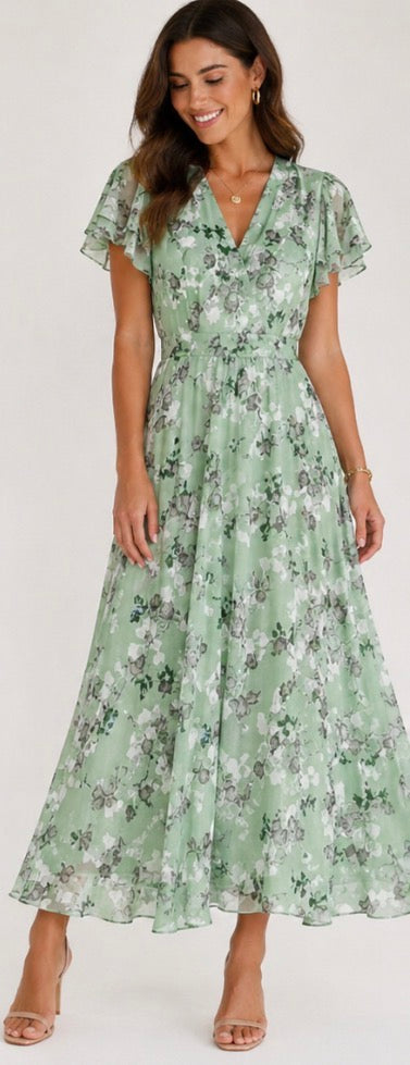 Ellis & Johnson™ | Vestido Glamuroso con Cobertura para el Abdomen