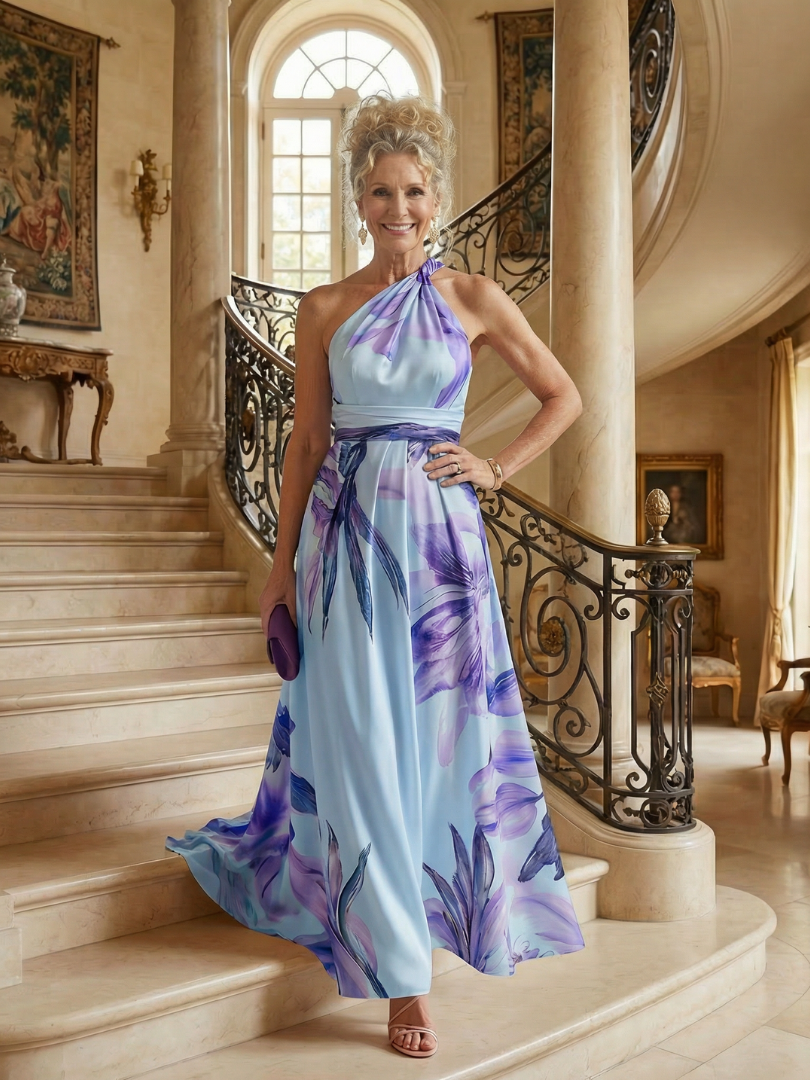 Amiel | Vestido Maxi Floral Liviano
