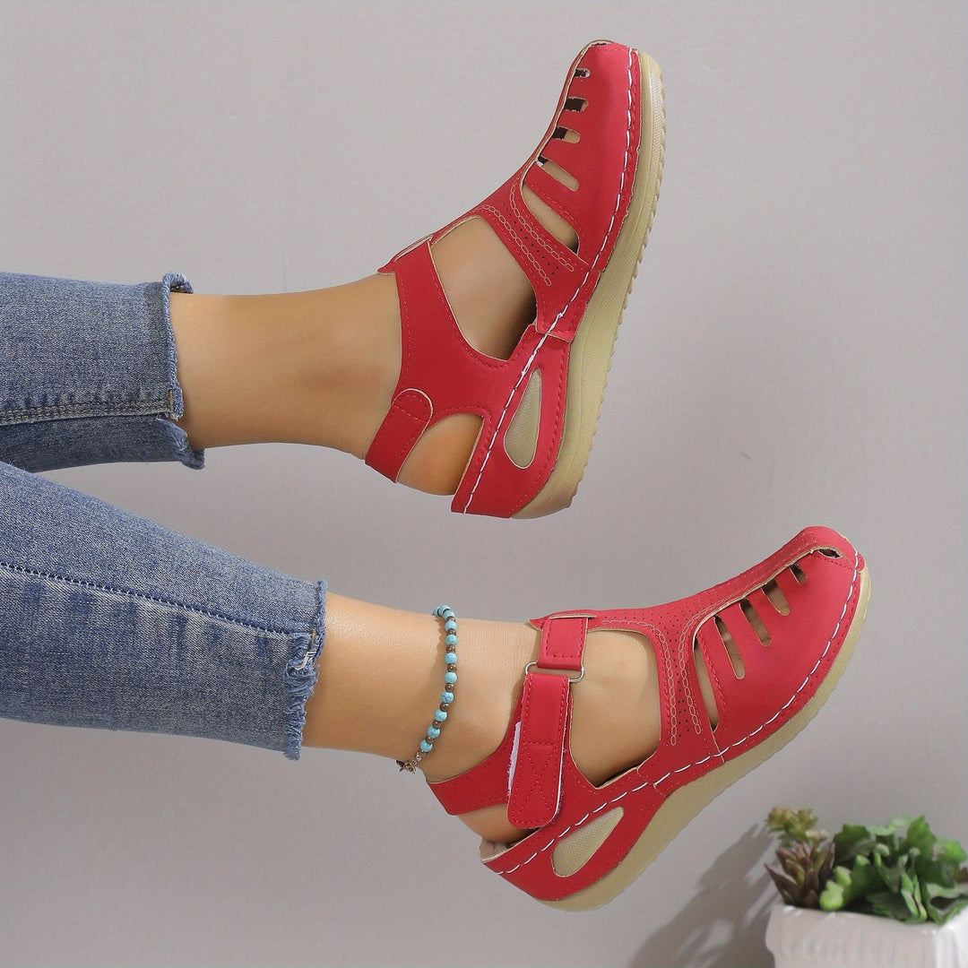 Leni – Sandalias de confort con suave elevación