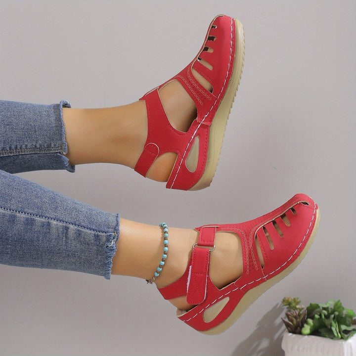 Leni – Sandalias de confort con suave elevación