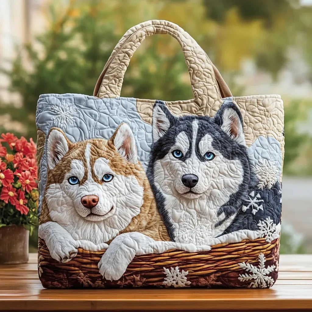 Compañeros de Invierno | Tote Acolchado Artesanal