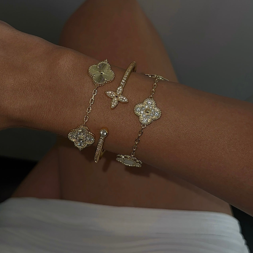 Conjunto de Pulseras de Estrella de 2 Piezas