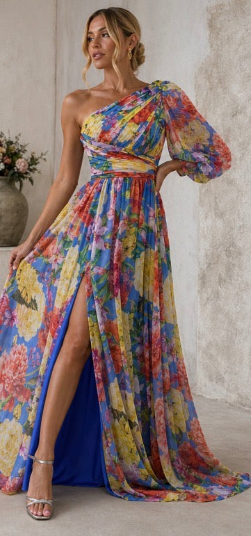 Ellis & Johnson™ | Vestido Drama Flor de Primavera
