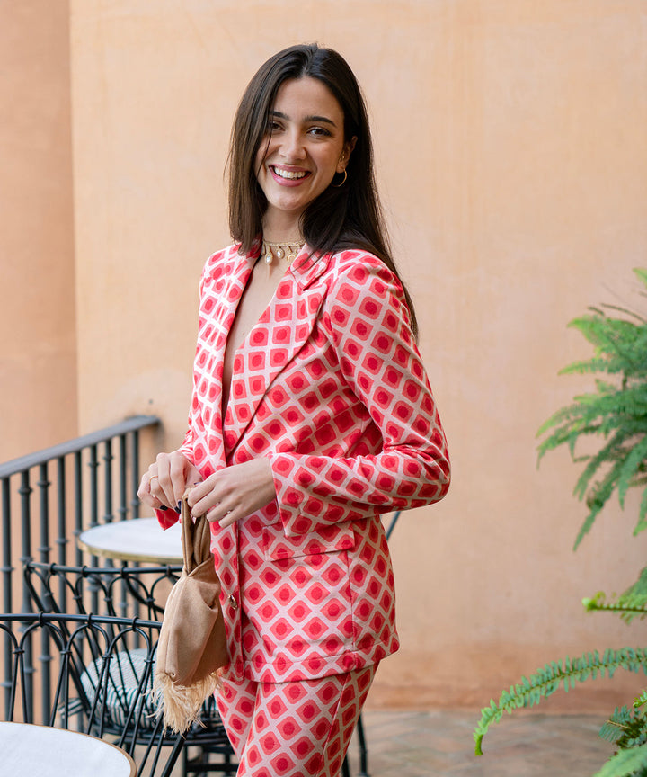 Chaqueta coral