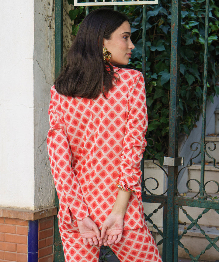 Chaqueta coral