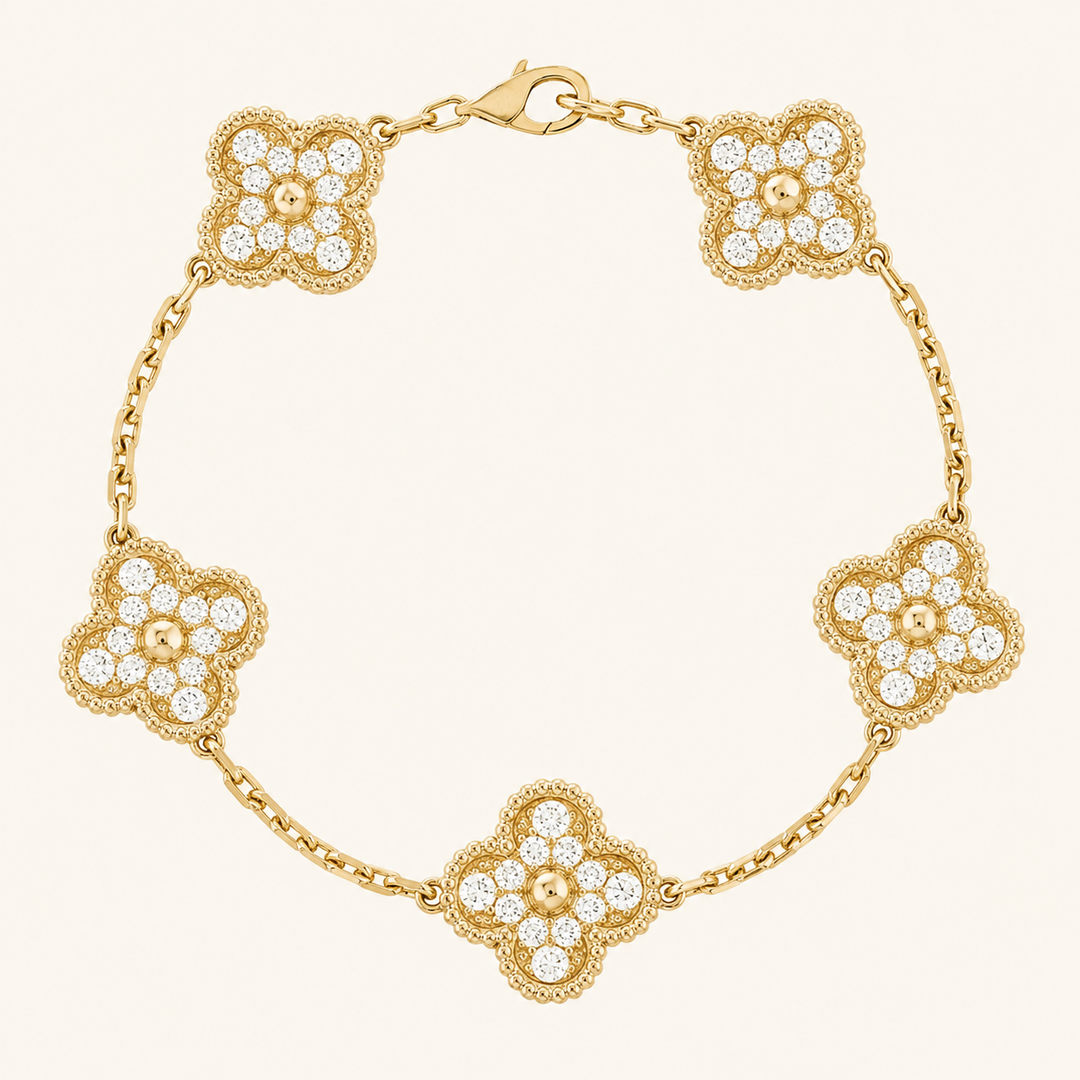 CLOVER | Pulsera de Oro Prestige