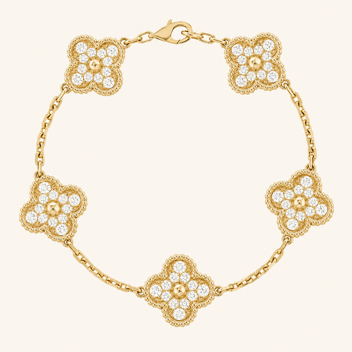 CLOVER | Pulsera de Oro Prestige