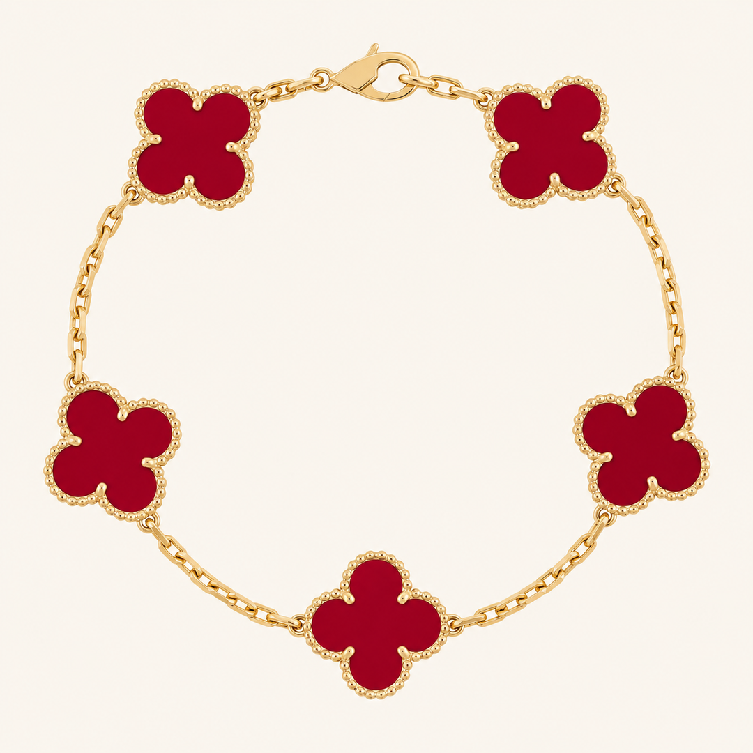 CLOVER | Pulsera Roja
