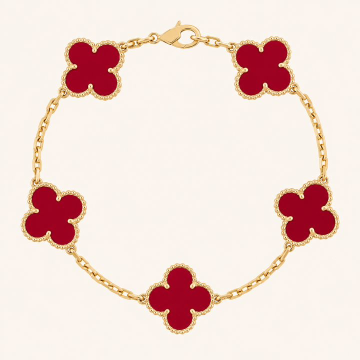 CLOVER | Pulsera Roja