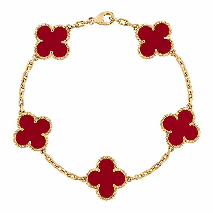 CLOVER | Pulsera Roja