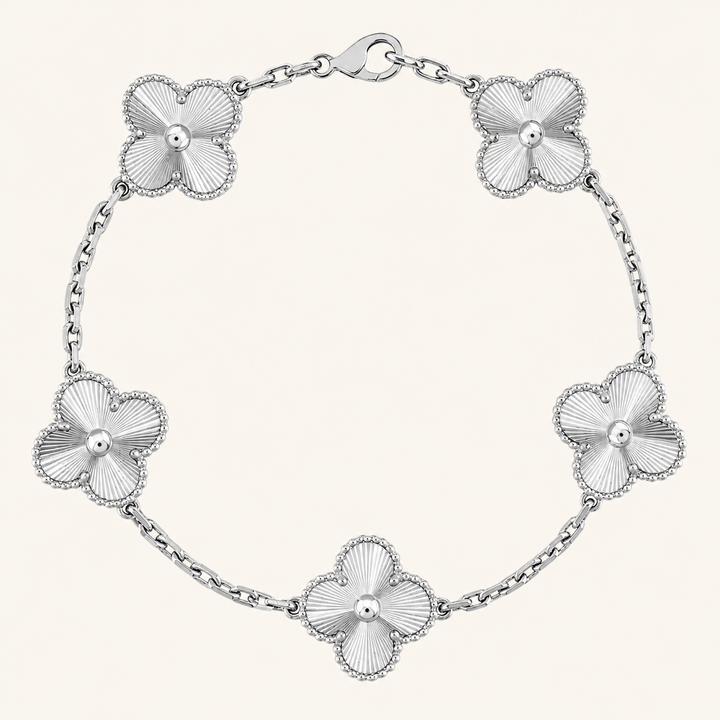 CLOVER | Pulsera de Plata