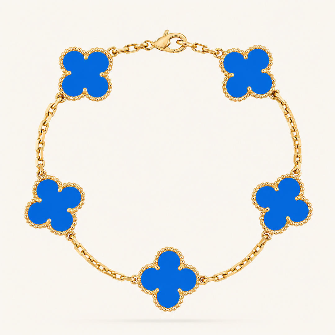 CLOVER | Pulsera Azul