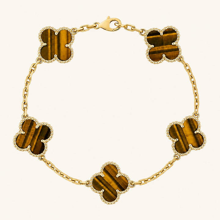 CLOVER | Pulsera de Tigre