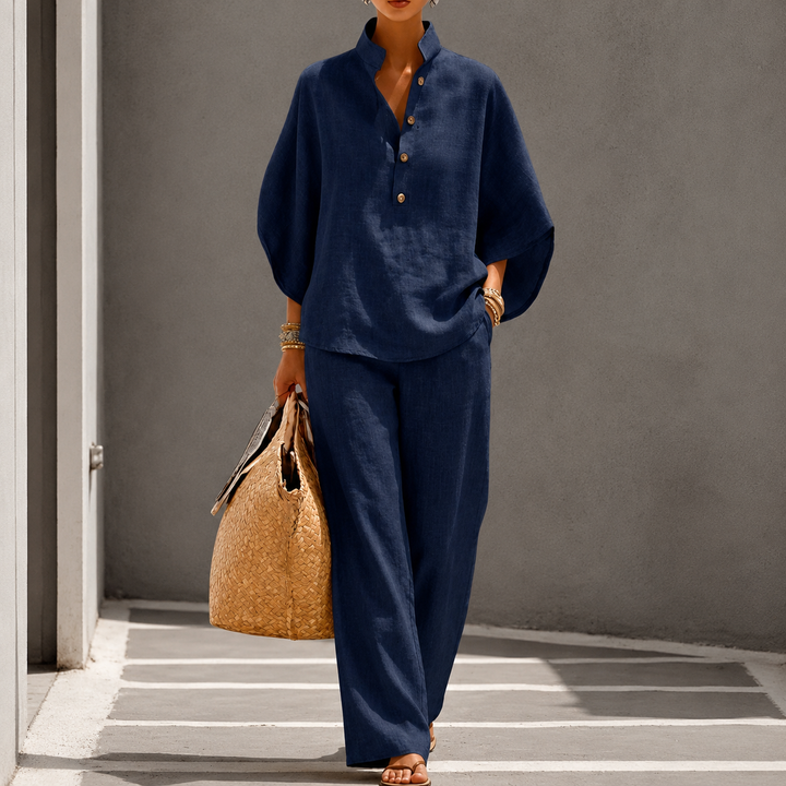 Rossella™ – ¡Conjunto Elegante de Dos Piezas!