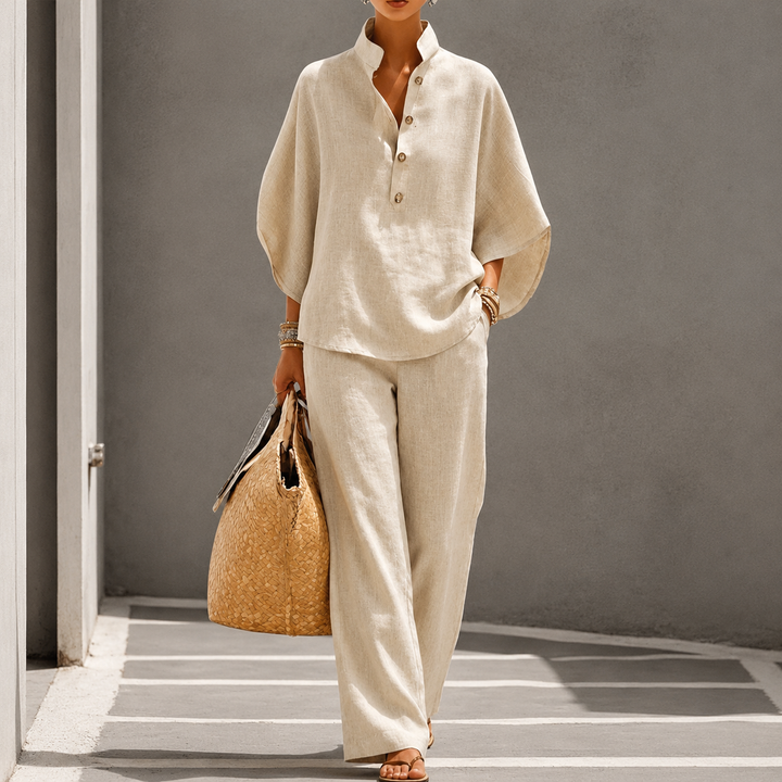 Rossella™ – ¡Conjunto Elegante de Dos Piezas!