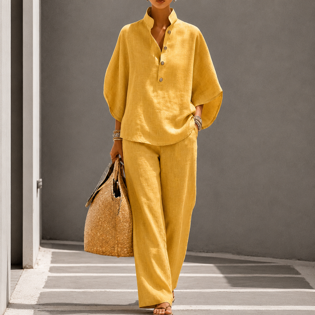 Rossella™ – ¡Conjunto Elegante de Dos Piezas!