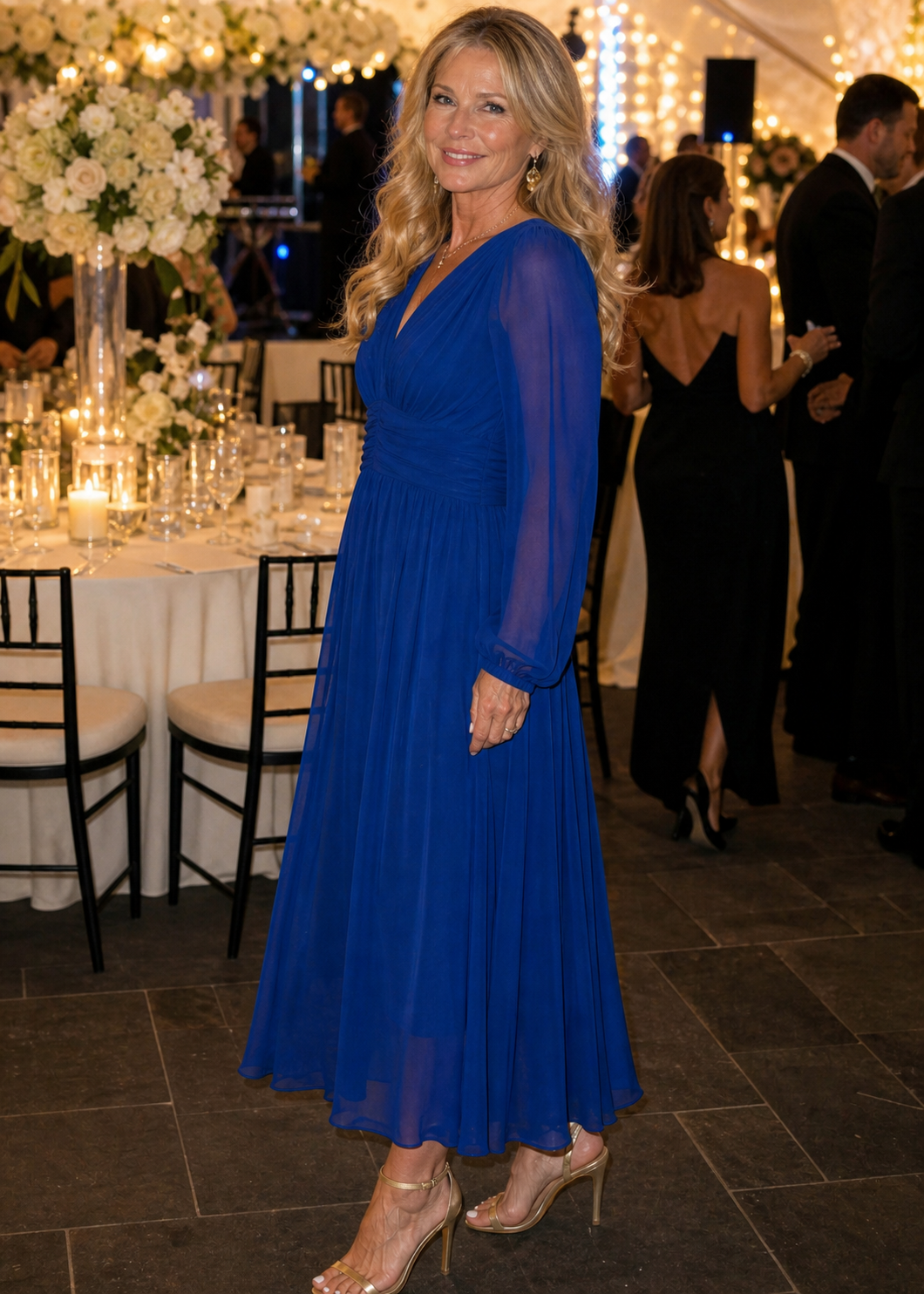 Ellis & Johnson™ | Vestido Elegante Envolvente