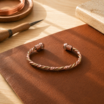 Pulsera de Cobre con Cuerda de Maria