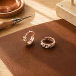 Pendientes de Cobre con Punta de Maria
