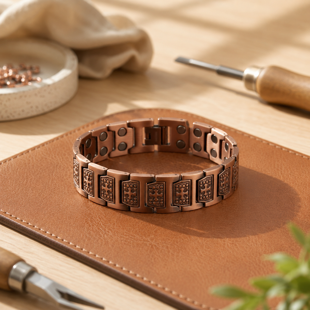 Pulsera de Cobre para Hombre de Patricia's Gale