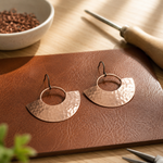Pendientes de Cobre Beam de María