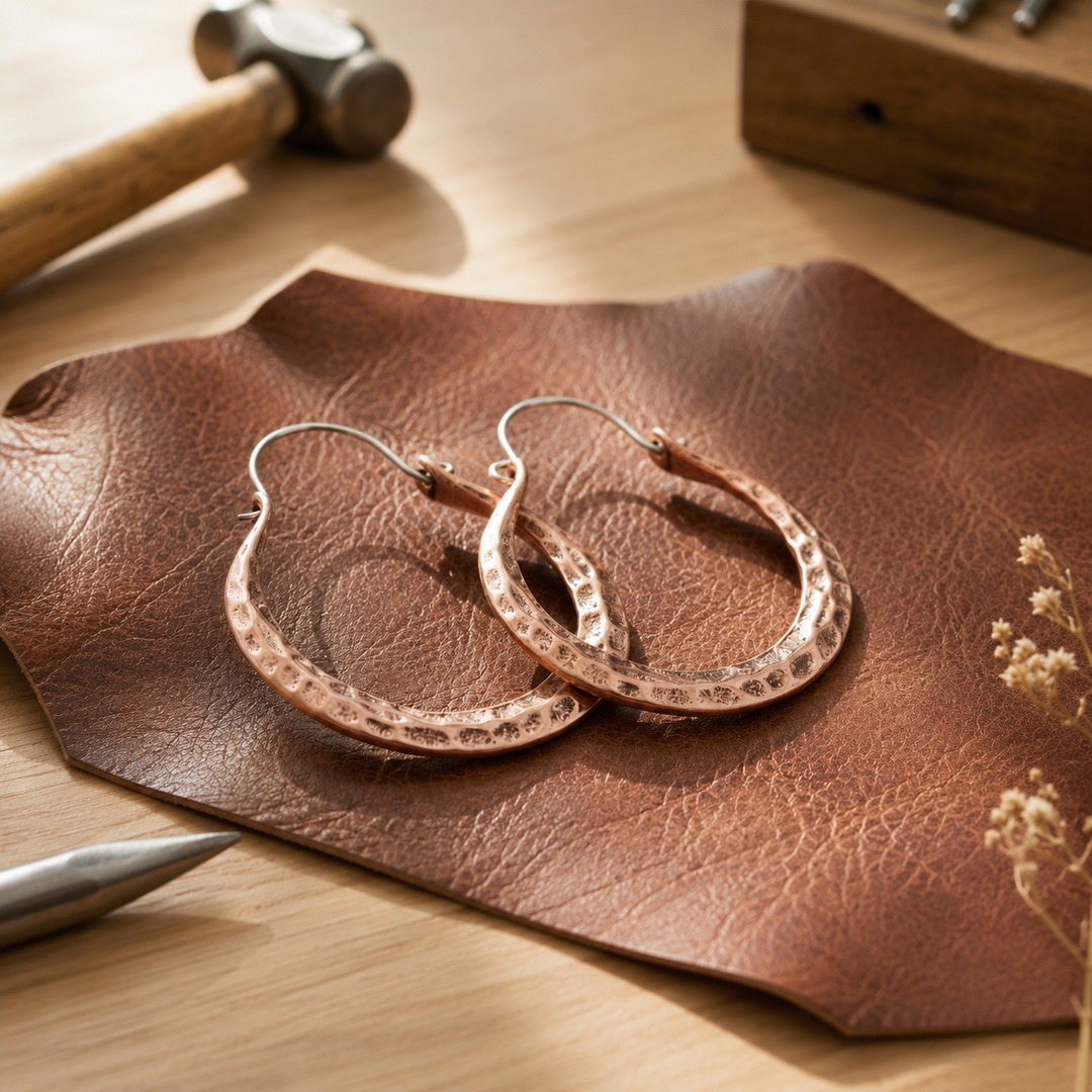 Pendientes Ember de Cobre de Patricia