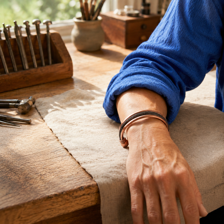 Pulsera de Cobre Cairn de Patricia