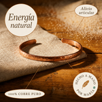 Pulsera de Tobillo de Cobre Arena de Maria