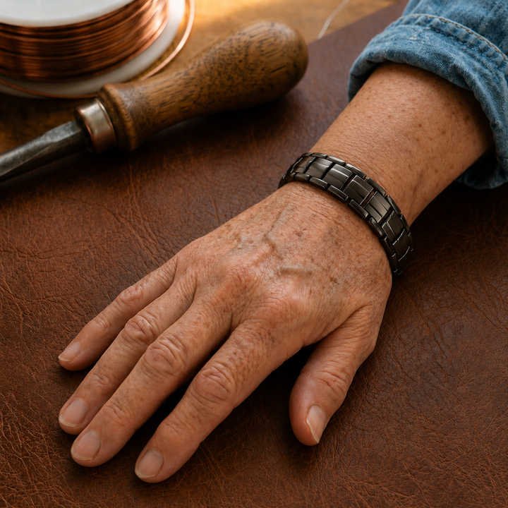 Pulsera de Cobre para Hombre Ochre de María