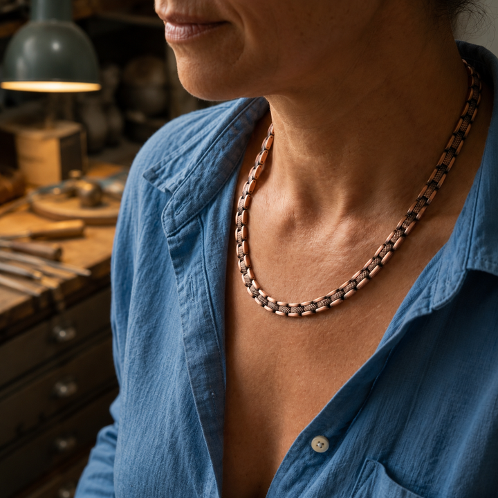 Collar Haze de Cobre de Patricia