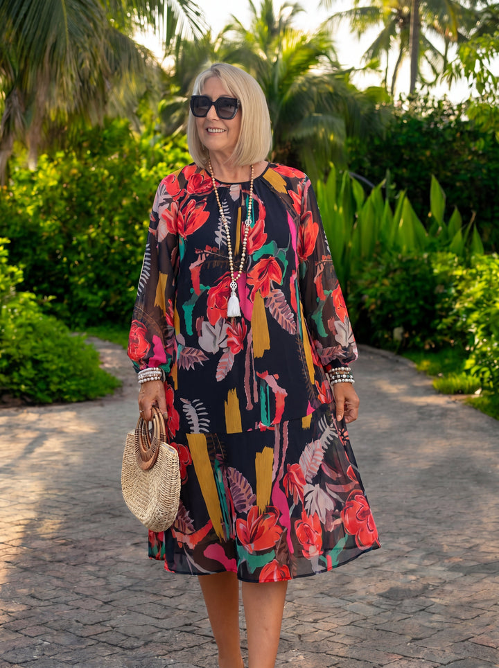 Floride – Elegante vestido floral