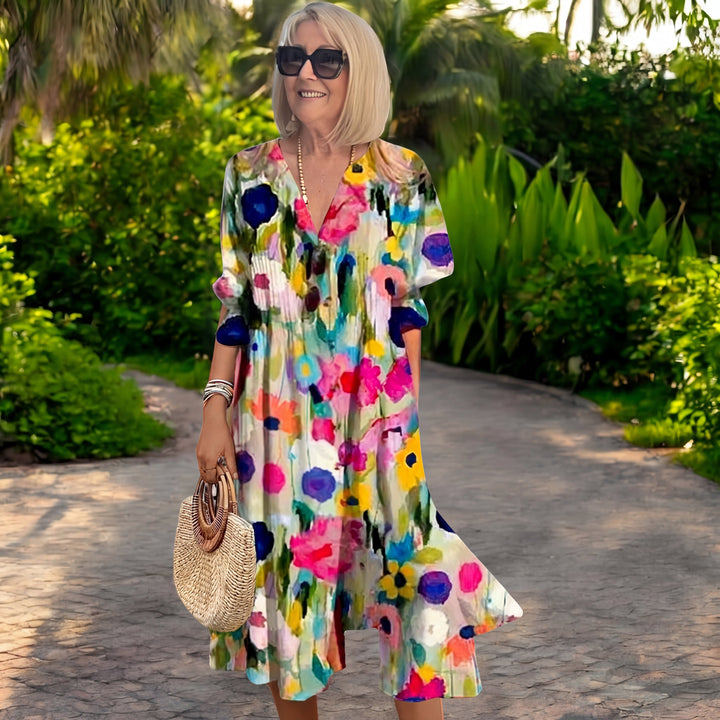 Zariah – Elegante vestido largo de estilo bohemio