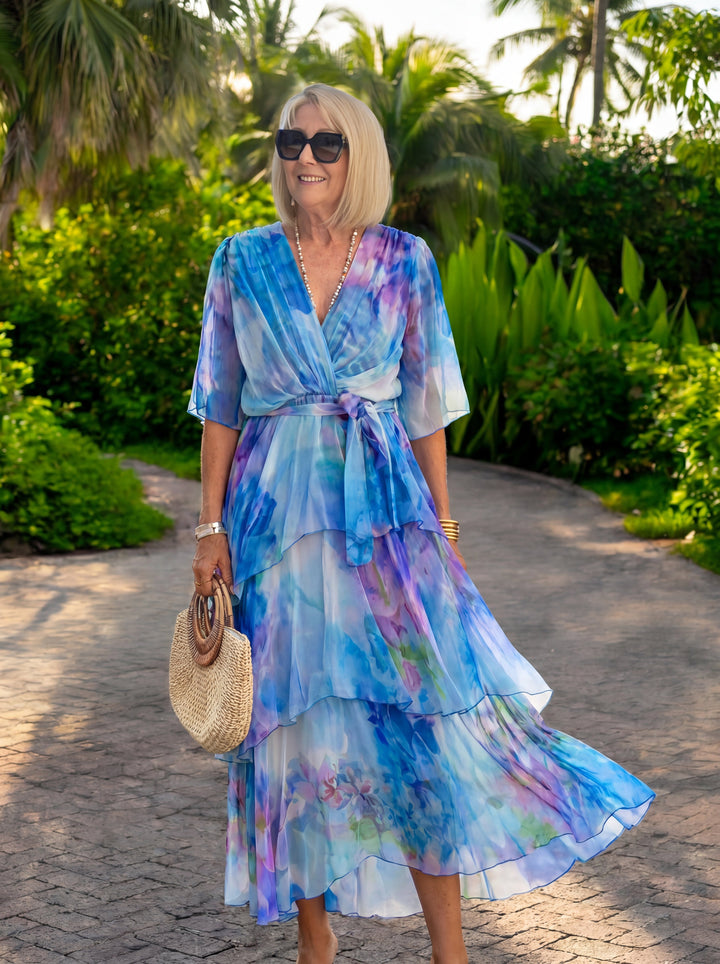 Casar – Vestido de gasa elegante