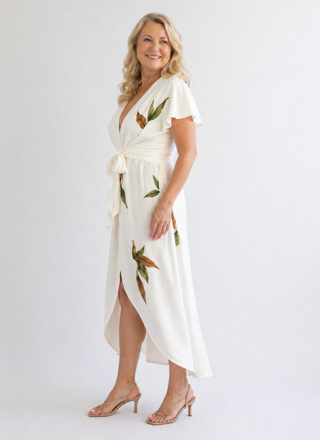 Ellis & Johnson™ | Vestido Envolvente Elegante