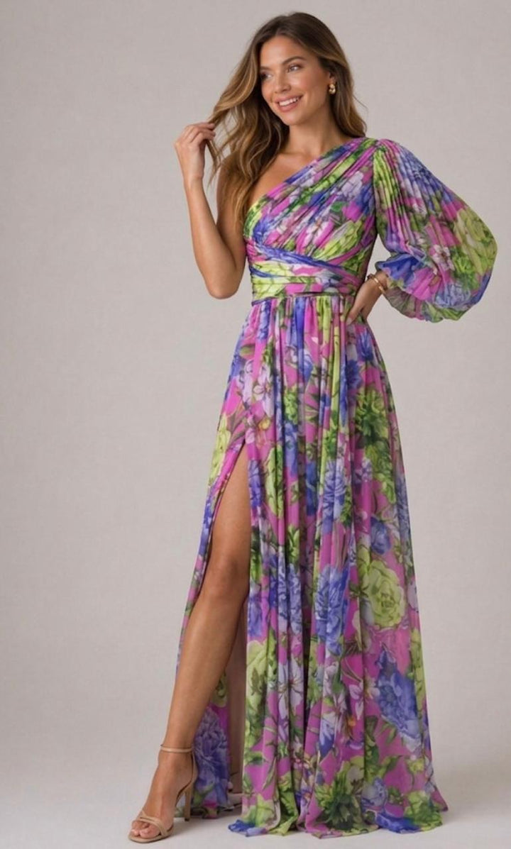 Ellis & Johnson™ | Vestido Drama Flor de Primavera