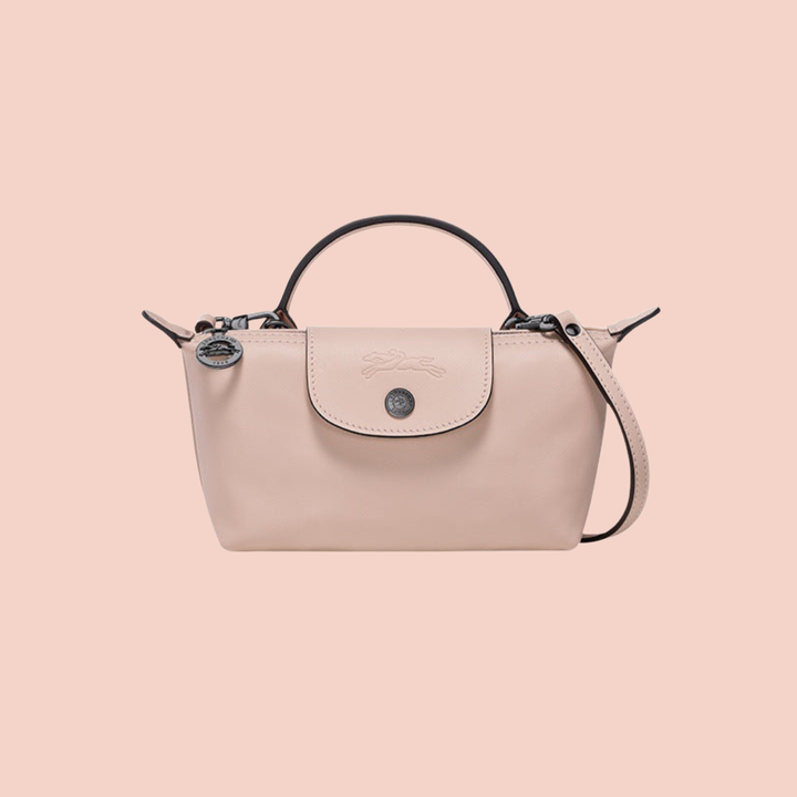 MINI BOLSO DE PIEL LONGCHAMP | ROSA