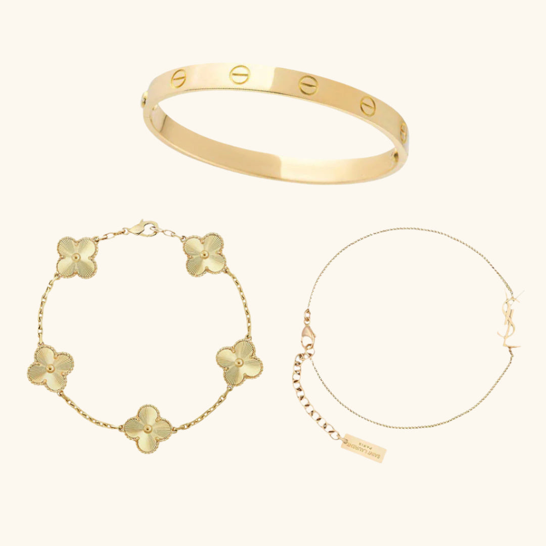 Conjunto de Pulseras de 3 Piezas - Perú
