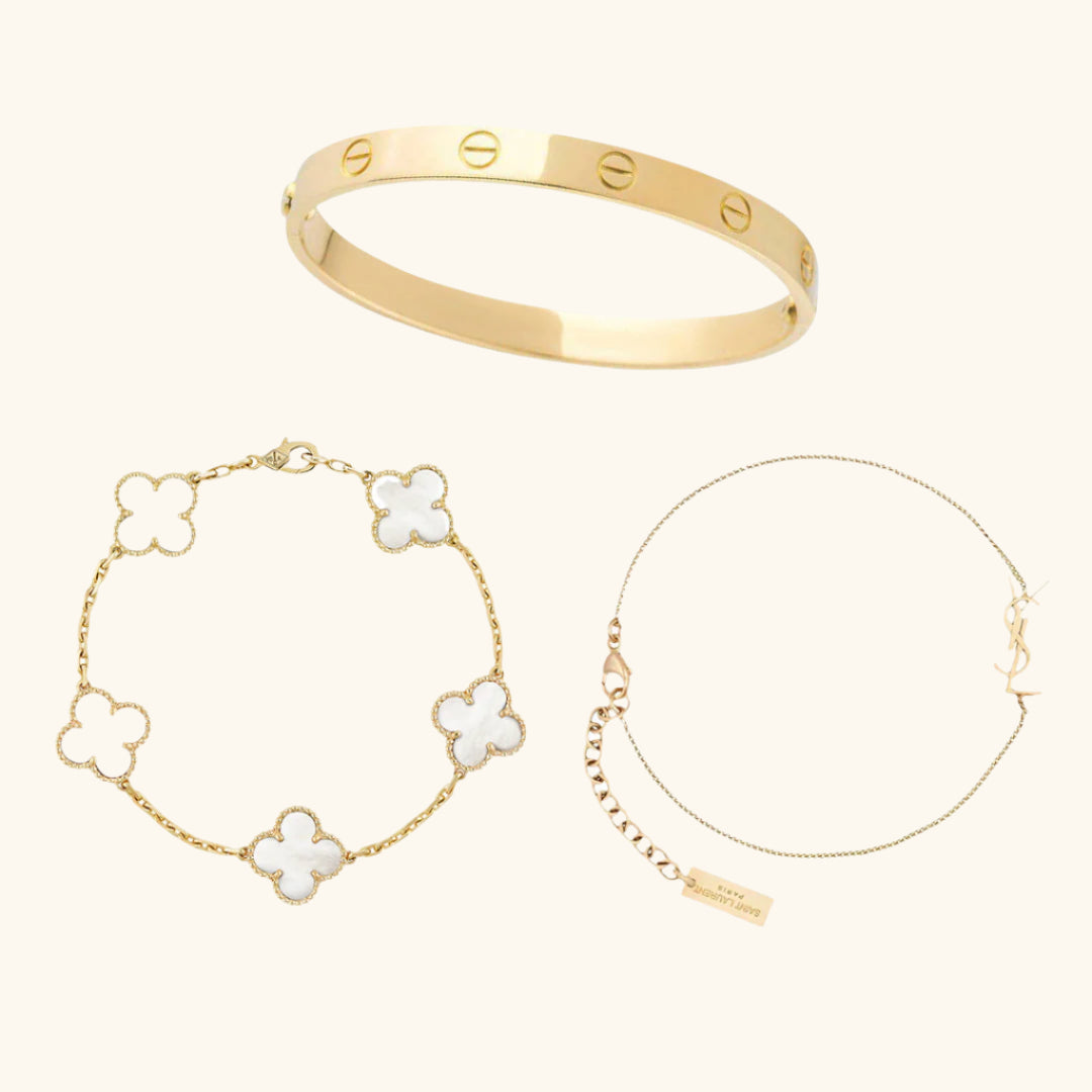 "Conjunto de Pulseras de 3 Piezas Berlín" (The title is already in Spanish and does not require rewriting. If you would like a different variation or style, please let me know!)