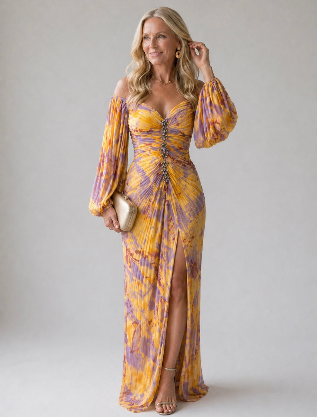Ellis & Johnson™ | Vestido Elegante con Escote en V