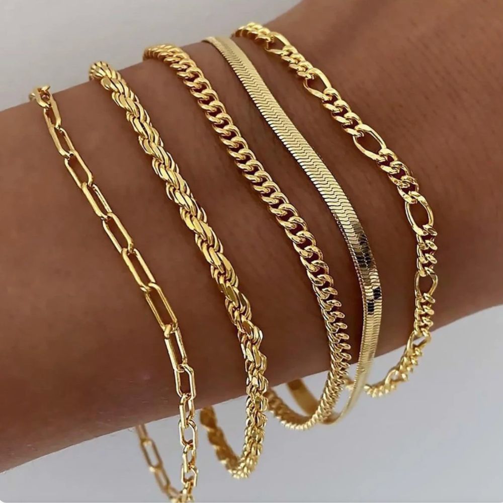 Conjunto de Pulseras Capas Ellis