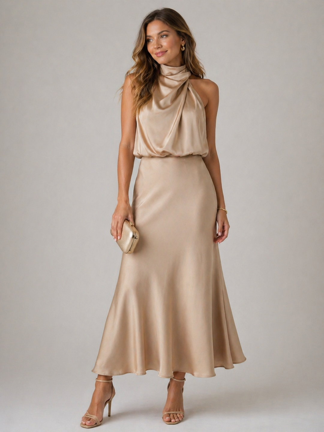 Ellis & Johnson™ | Vestido Drapado